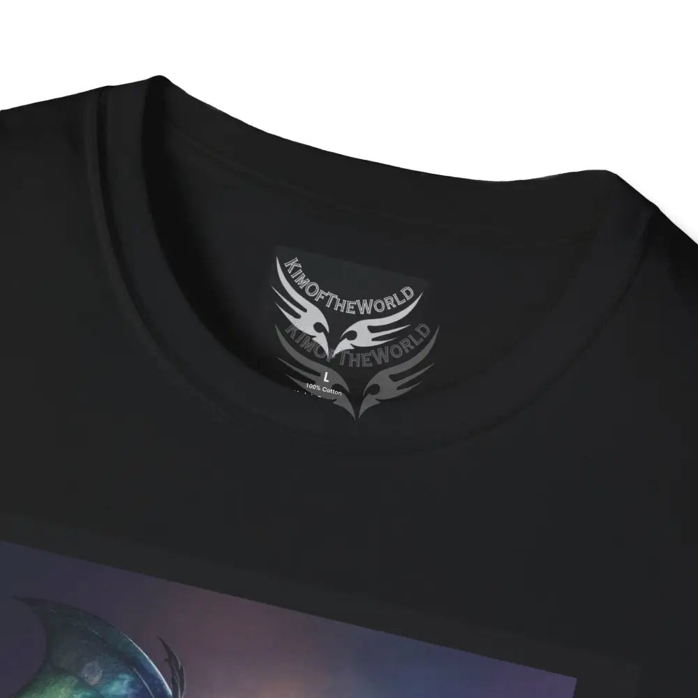 3D Magic Giant Batwing - Softstyle T-Shirt T-Shirt