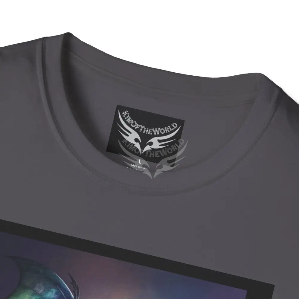 3D Magic Giant Batwing - Softstyle T-Shirt T-Shirt