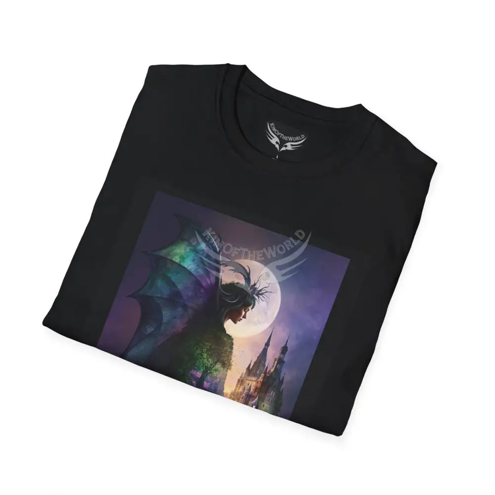 3D Magic Giant Batwing - Softstyle T-Shirt T-Shirt