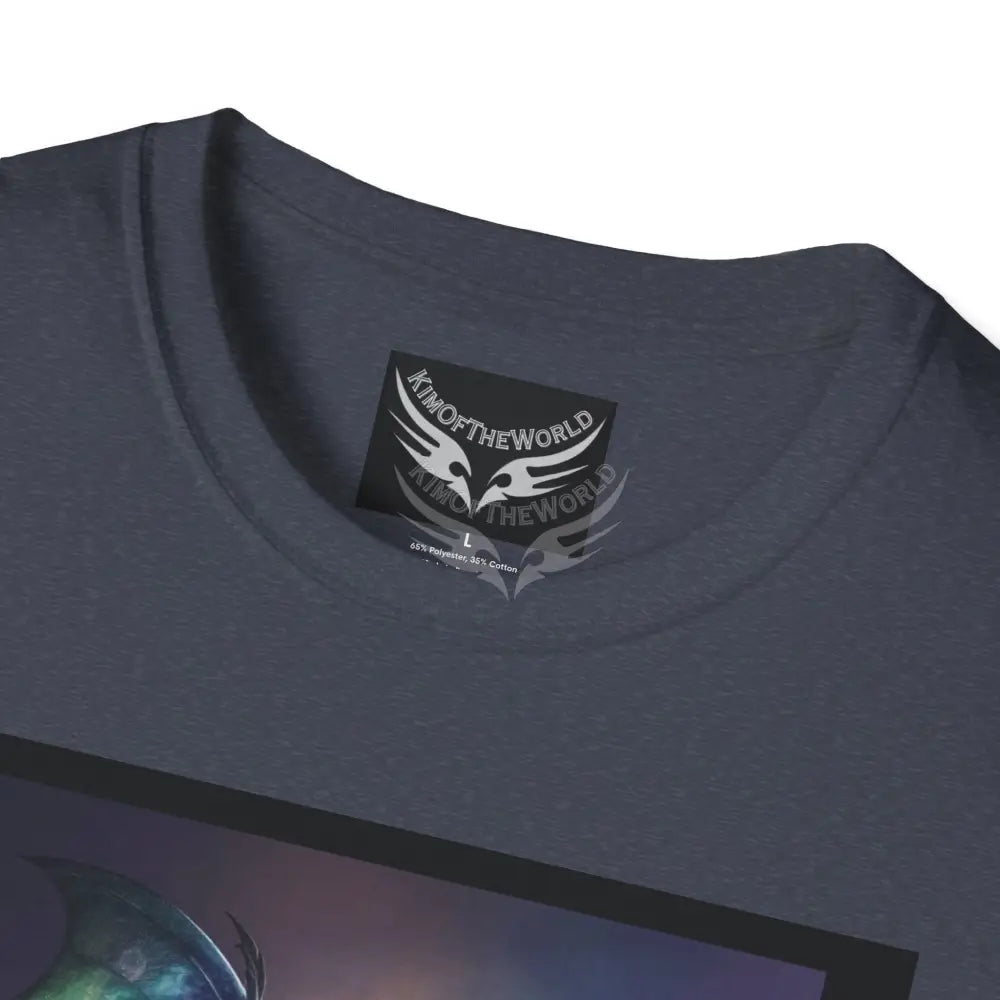 3D Magic Giant Batwing - Softstyle T-Shirt T-Shirt