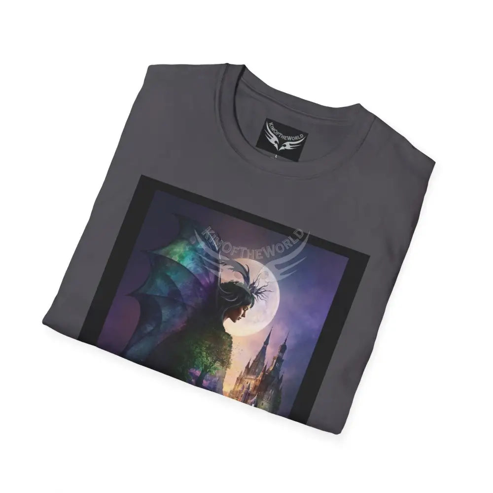 3D Magic Giant Batwing - Softstyle T-Shirt T-Shirt