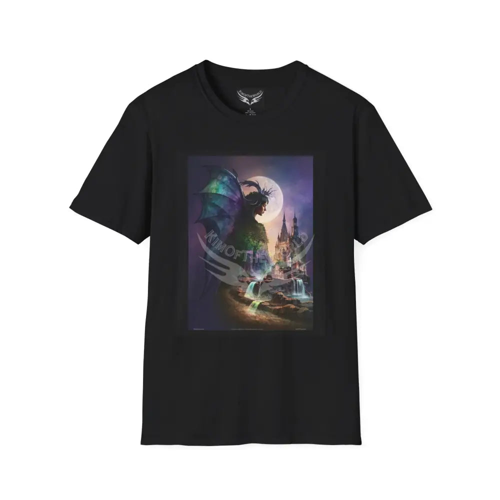 3D Magic Giant Batwing - Softstyle T-Shirt Black / XS T-Shirt
