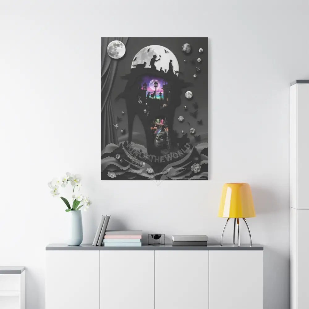 3D Magic Stiletto Dimensional Canvas Art — 3D Portal Shoe Lover’s Wall Decor Canvas