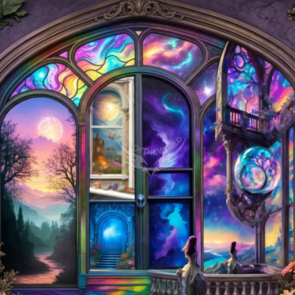 3D Magick Fae Girl Dreams Unpasted Mural Wallpaper 144’’x100’’ - 144’’x100’’ - Wall Coverings