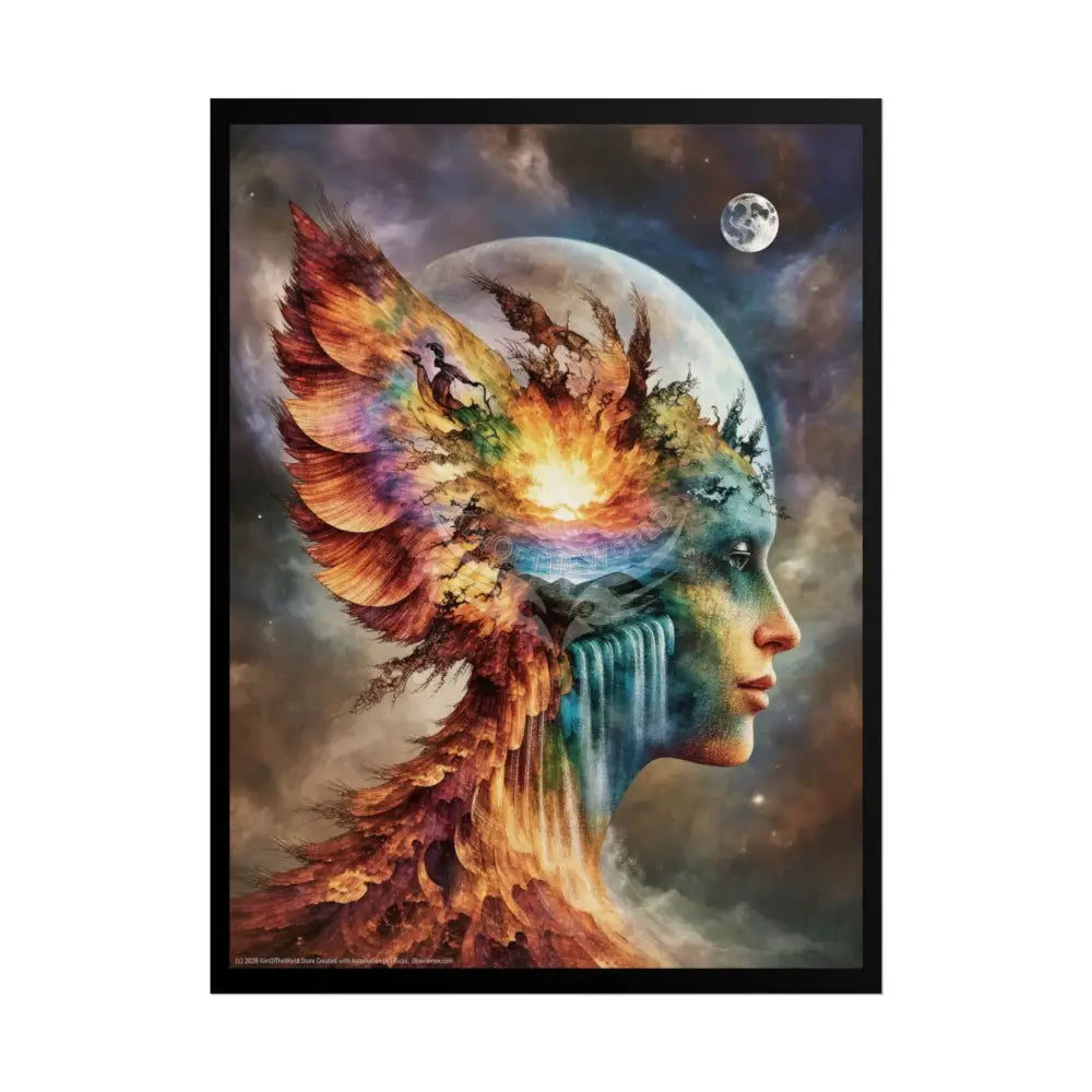 3D Mind-Scape Portal Poster 18″ x 24″ (Vertical) / Matte Poster