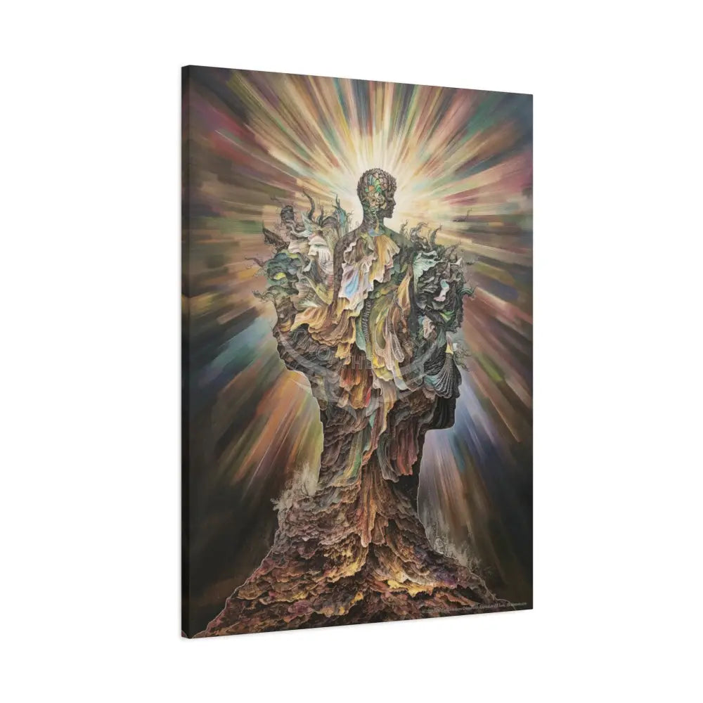 3D Mindscape Matte Canvas — Inspirational Wall Art for Thinkers & Dreamers Canvas