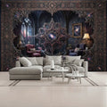 3D Mystical Mirror Room Unpasted Mural Wallpaper 144’’x100’’ - 144’’x100’’ - Wall Coverings