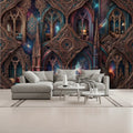 3D Mystical Room Unpasted Mural Wallpaper 144’’x100’’ - 144’’x100’’ - Wall Coverings