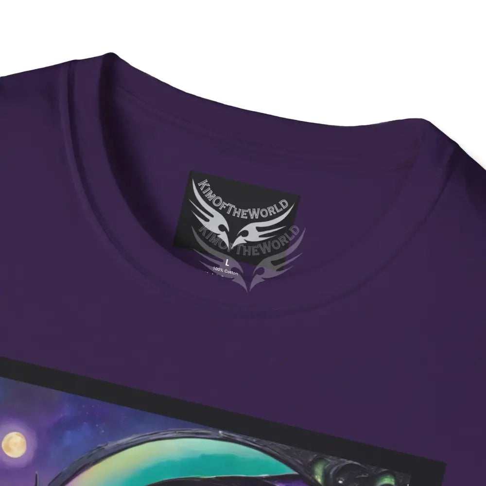 3D Oil Painting - Softstyle T-Shirt T-Shirt