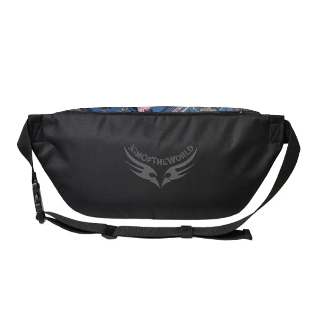 Fanny Pack with 2 Zip Pockets One Size Sports Bag