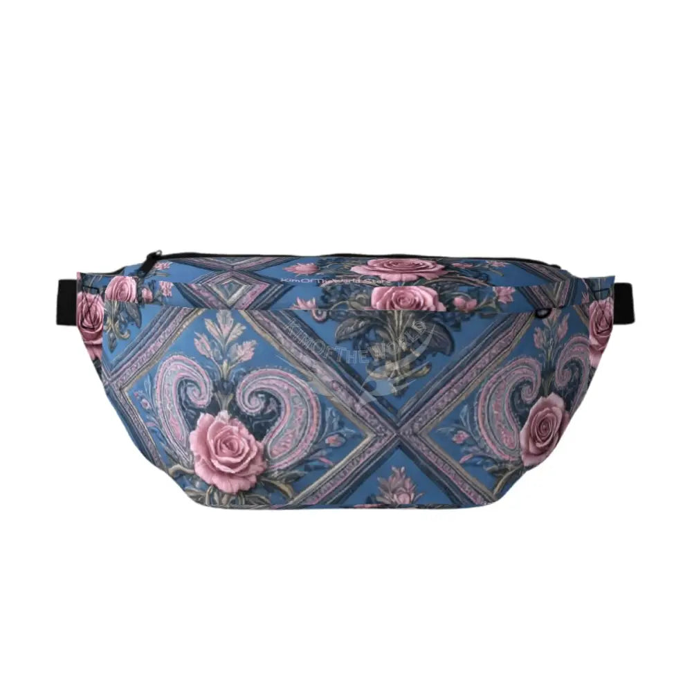 Fanny Pack with 2 Zip Pockets One Size Sports Bag