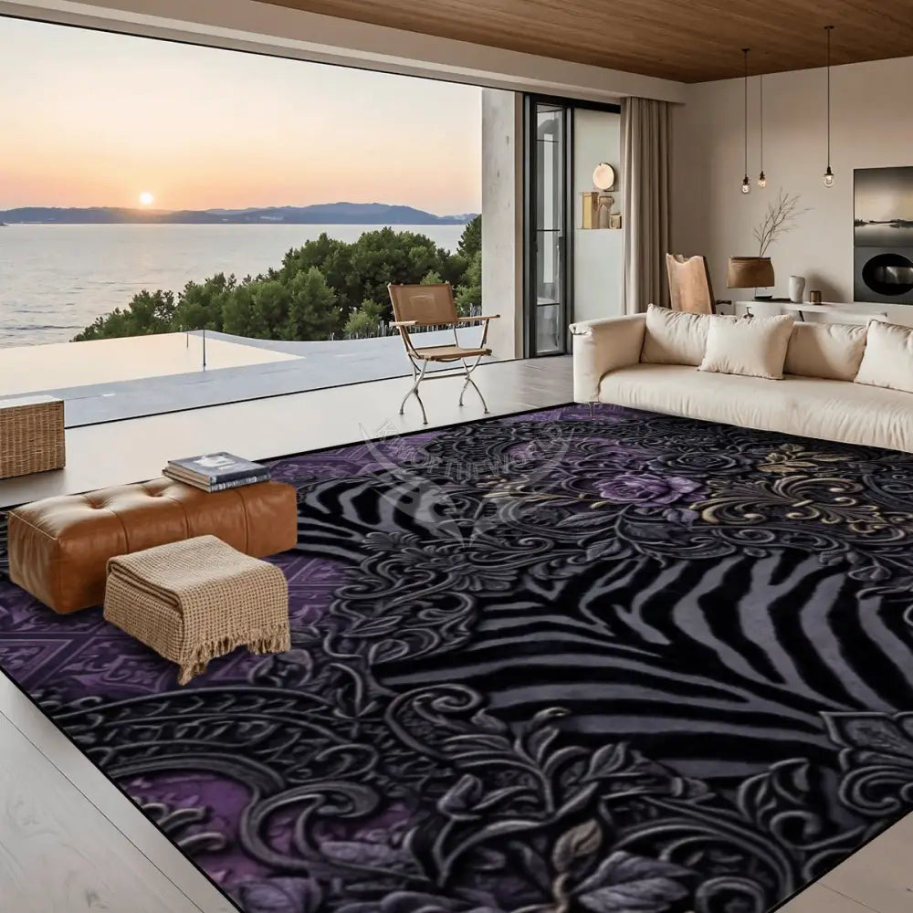 Large Area Rug Floor Carpet (5:4) 120’’x96’’ Rugs & Mats