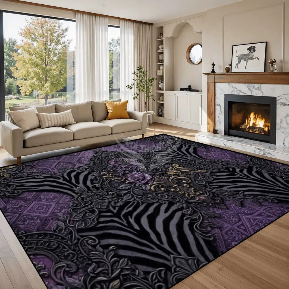Large Area Rug Floor Carpet (5:4) 120’’x96’’ Rugs & Mats