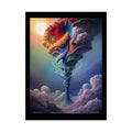 3D Rainbow Tornado Earth & Beyond Elements: Air Fire Water & Pop-Out Clouds Poster Set Individual Prints 18″ x 24″