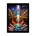 3D Rainbow Tornado Earth & Beyond Elements: Air Fire Water & Pop-Out Clouds Poster Set Individual Prints 18″ x 24″