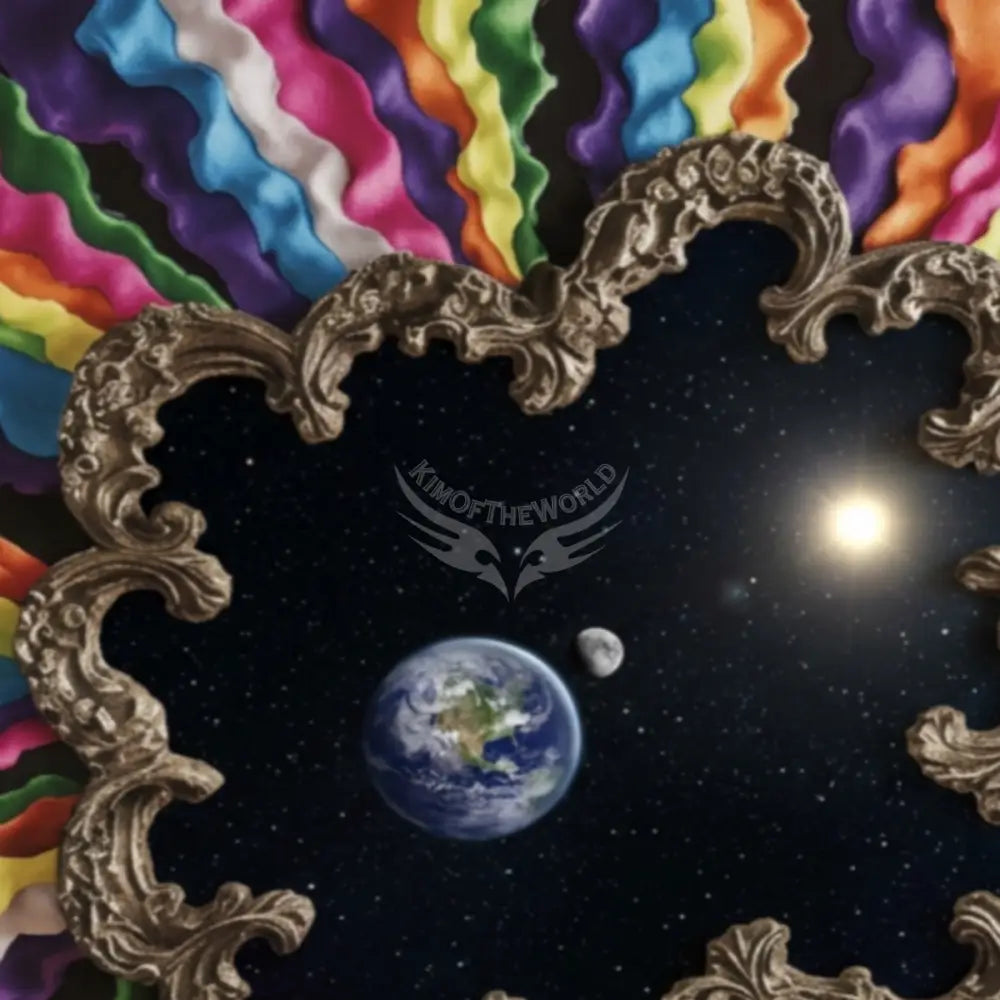 3D Rainbow Wall Celestial View Unpasted Mural Wallpaper 144’’x100’’ - 144’’x100’’ - Wall Coverings
