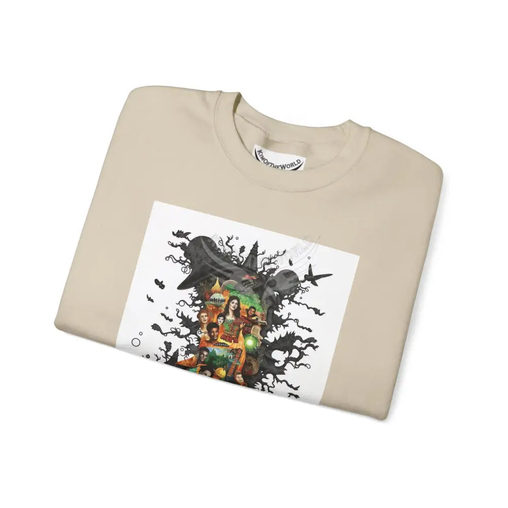 3D Scape Fantasy Signature Design Sweatshirt — Tall Giantess Fetish Art Crewneck Sweatshirt