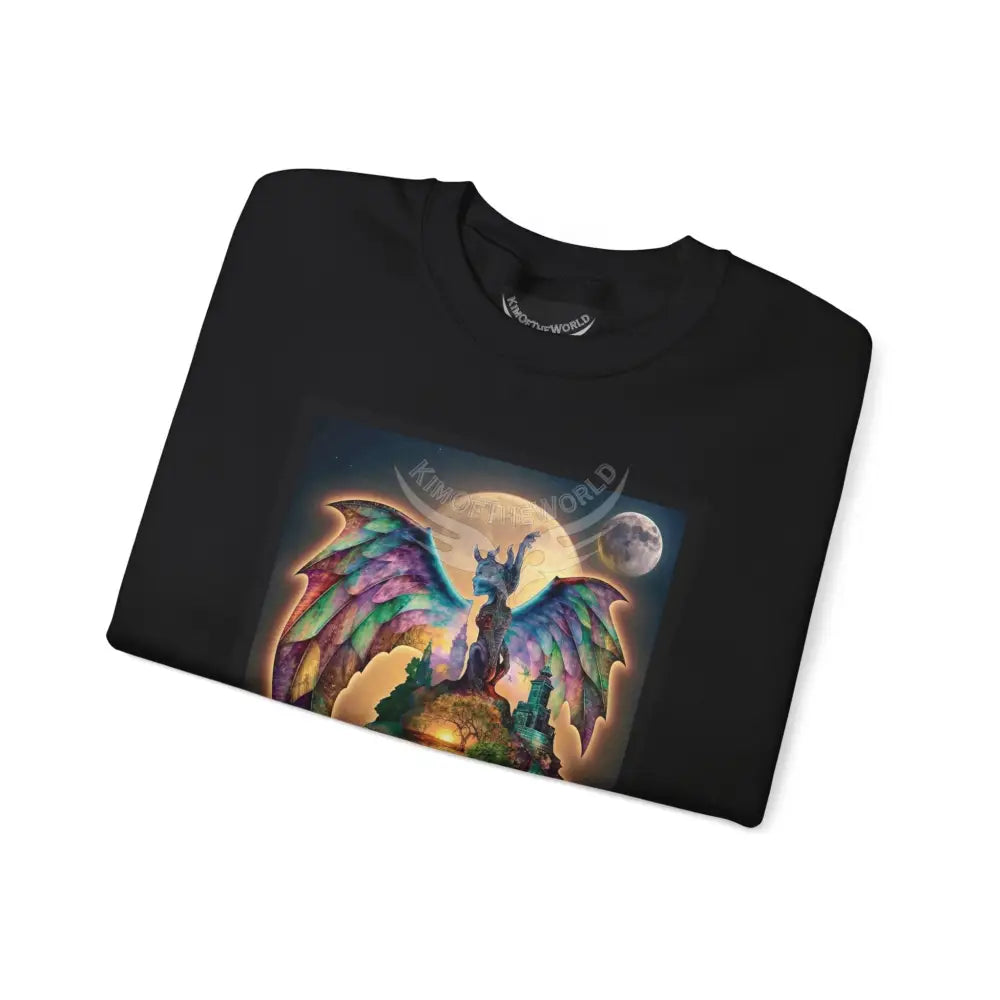 3D Scape Fantasy Signature Design Sweatshirt — Tall Giantess Fetish Art Crewneck Sweatshirt