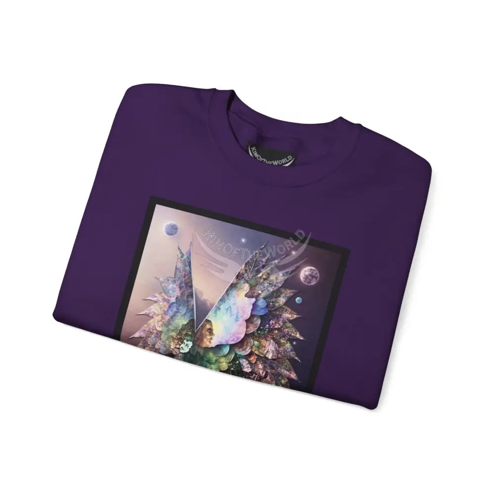 3D Scape Fantasy Signature Design Sweatshirt — Tall Giantess Fetish Art Crewneck Sweatshirt