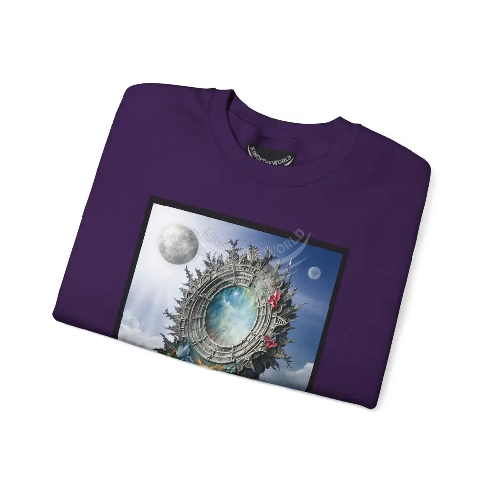 3D Scape Fantasy Signature Design Sweatshirt — Tall Giantess Fetish Art Crewneck Sweatshirt