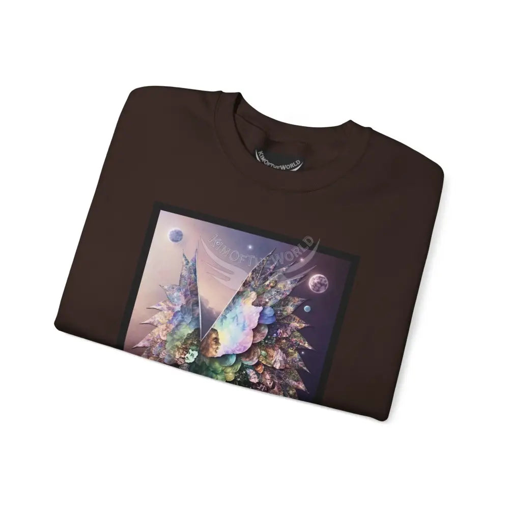 3D Scape Fantasy Signature Design Sweatshirt — Tall Giantess Fetish Art Crewneck Sweatshirt