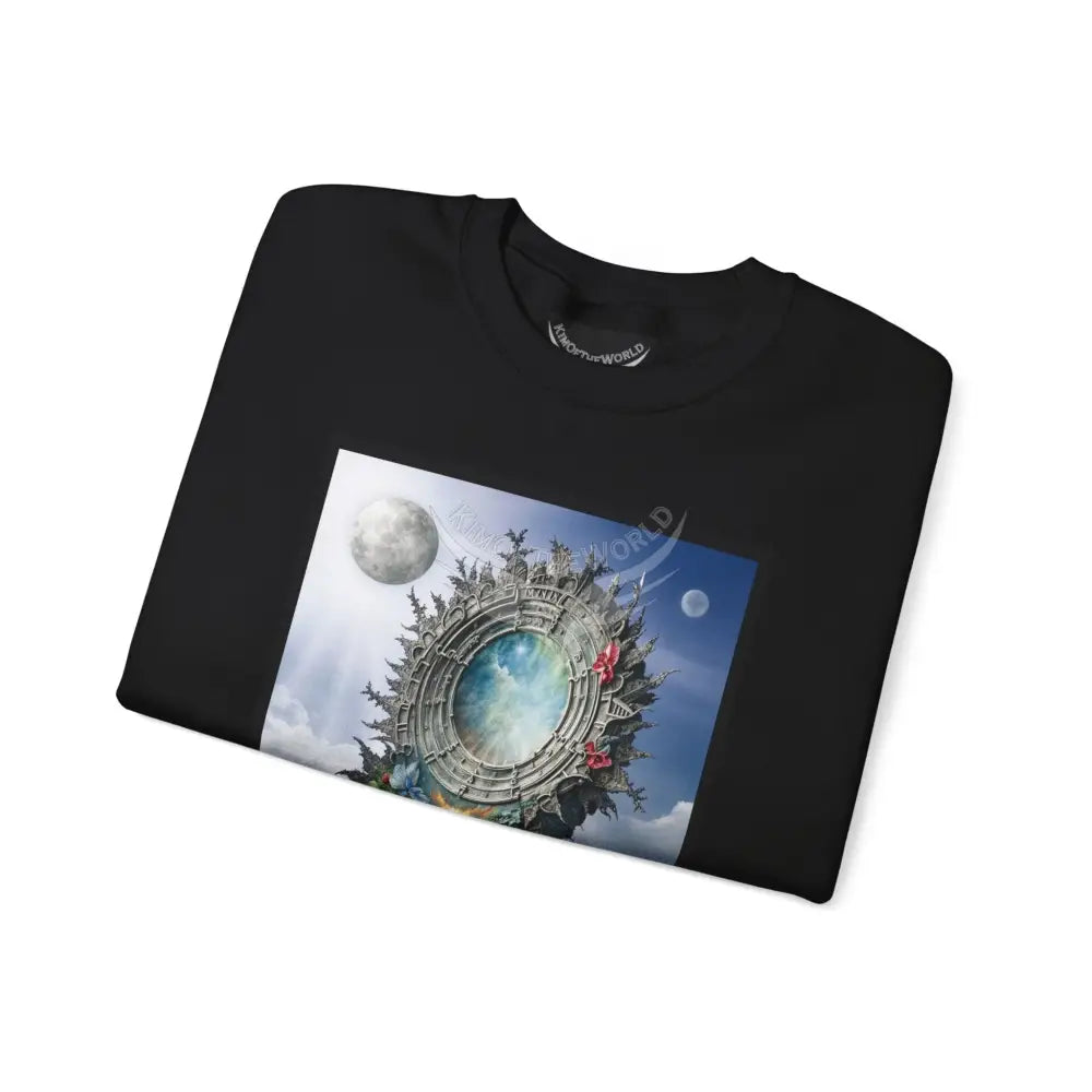 3D Scape Fantasy Signature Design Sweatshirt — Tall Giantess Fetish Art Crewneck Sweatshirt