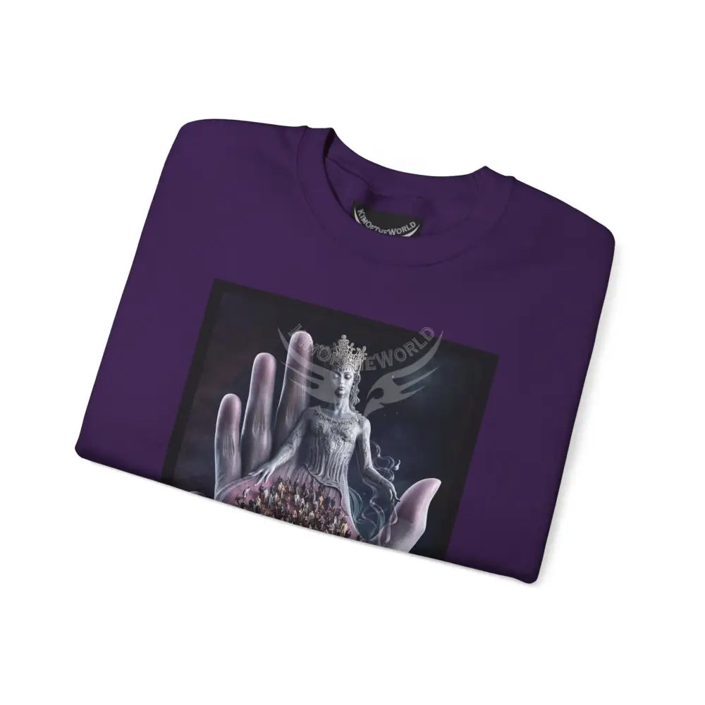 3D Scape Fantasy Signature Design Sweatshirt — Tall Giantess Fetish Art Crewneck Sweatshirt