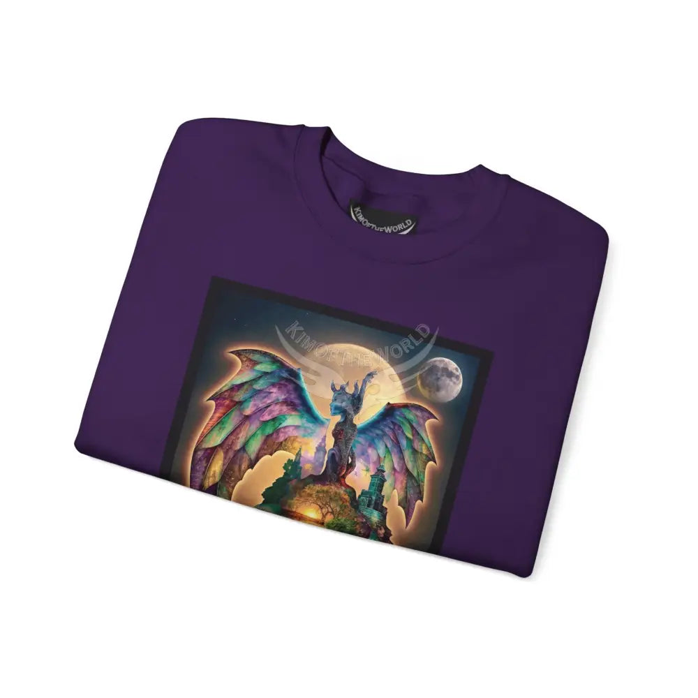 3D Scape Fantasy Signature Design Sweatshirt — Tall Giantess Fetish Art Crewneck Sweatshirt
