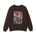 3D Scape Fantasy Signature Design Sweatshirt — Tall Giantess Fetish Art Crewneck Dark Chocolate / S Sweatshirt