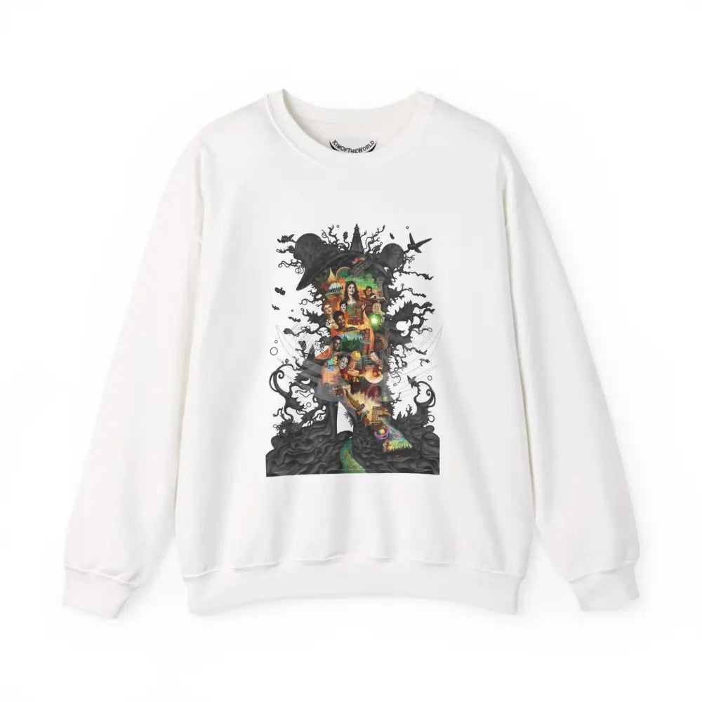 3D Scape Fantasy Signature Design Sweatshirt — Tall Giantess Fetish Art Crewneck White / S Sweatshirt