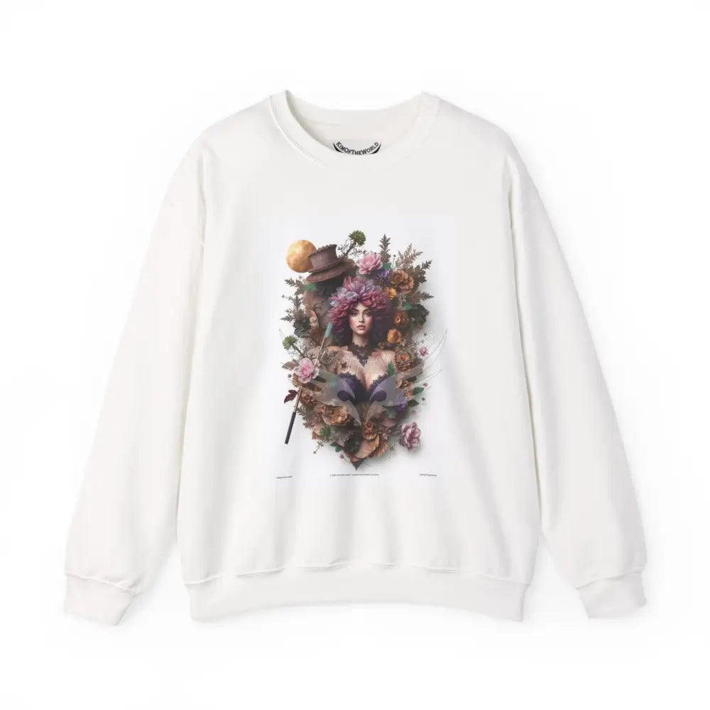 3D Scape Fantasy Signature Design Sweatshirt — Tall Giantess Fetish Art Crewneck White / S Sweatshirt
