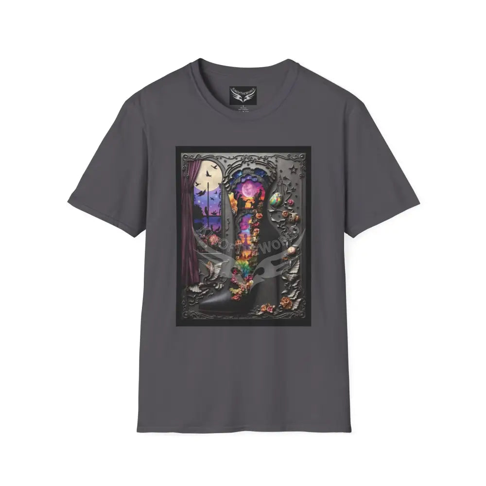 3D Stiletto I - Softstyle T-Shirt Charcoal / XS T-Shirt