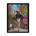 3D Tall Girl Naughty Giantess Sexy Skimpy Fashion Fun Stiletto Fetish Poster — 3D AI Girlfriend Stiletto Lady Art Print