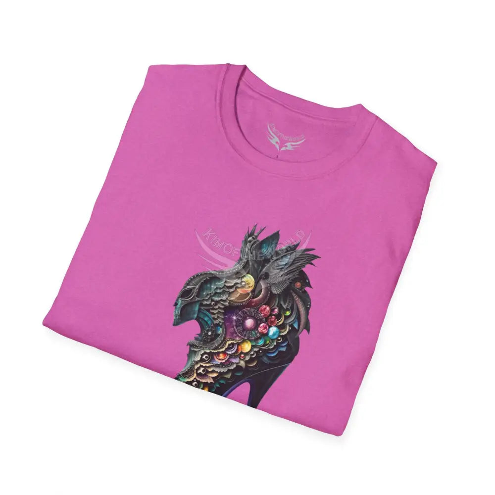 3D Trippy Stiletto I Tee - Softstyle T-Shirt T-Shirt