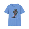 3D Trippy Stiletto I Tee - Softstyle T-Shirt Carolina Blue / S T-Shirt