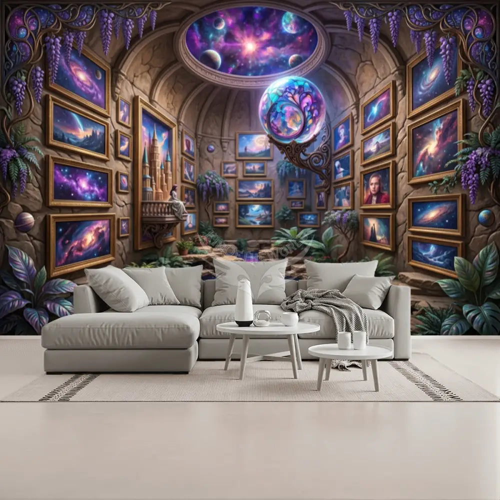 3D Window Floral Unpasted Mural Wallpaper 144’’x100’’ - 144’’x100’’ - Wall Coverings