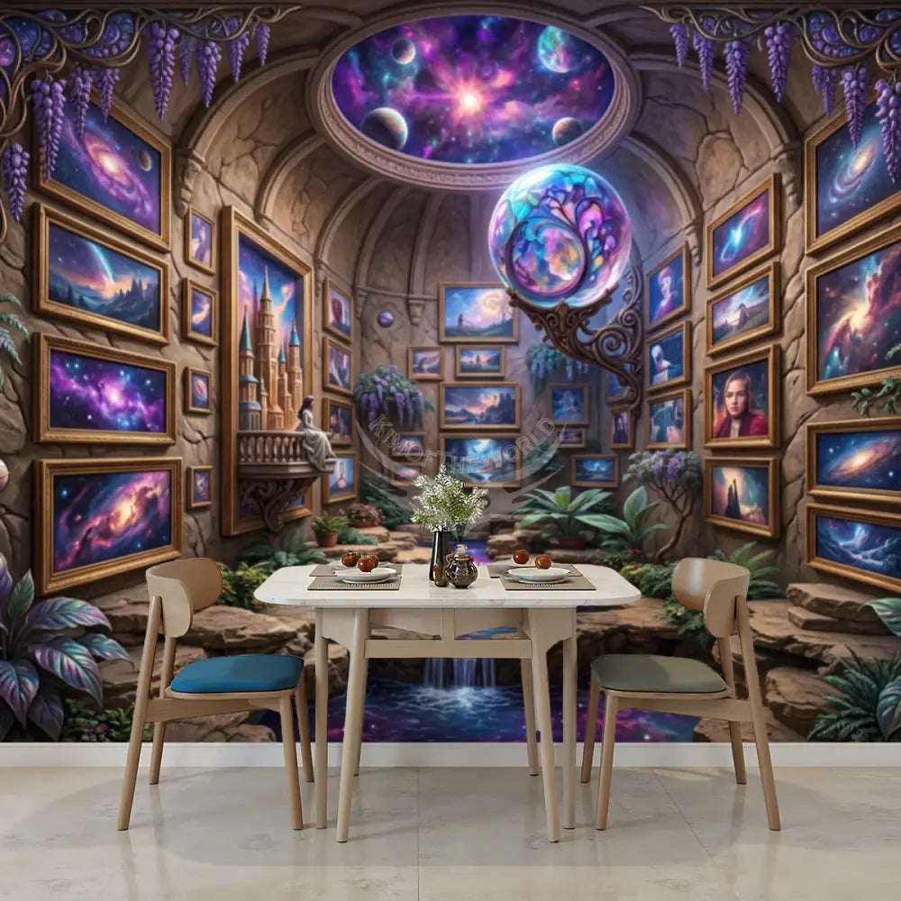3D Window Floral Unpasted Mural Wallpaper 144’’x100’’ - 144’’x100’’ - Wall Coverings