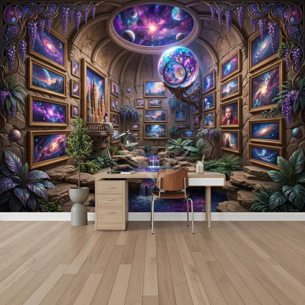 3D Window Floral Unpasted Mural Wallpaper 144’’x100’’ - 144’’x100’’ - Wall Coverings