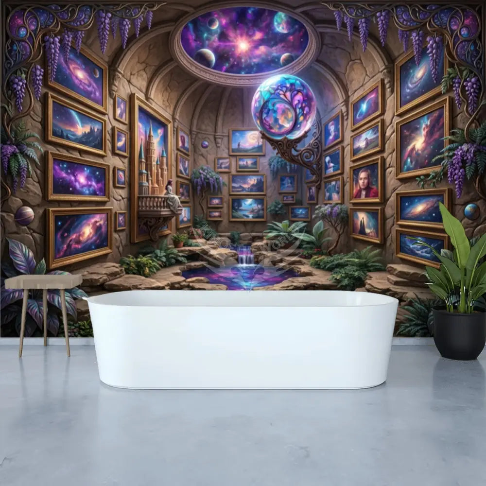 3D Window Floral Unpasted Mural Wallpaper 144’’x100’’ - 144’’x100’’ - Wall Coverings