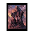 3D ’XX’ Gothic Wonderland Anime Face Art Print - Rolled Poster 18″ x 24″ (Vertical) / Semi Glossy Poster