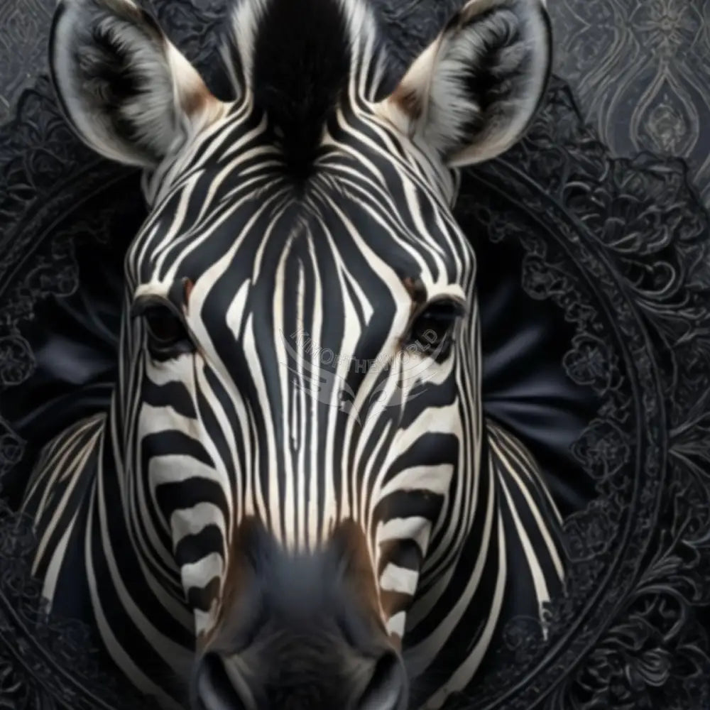 3D Zebra Unpasted Mural Wallpaper 144’’x100’’ - 144’’x100’’ - Wall Coverings