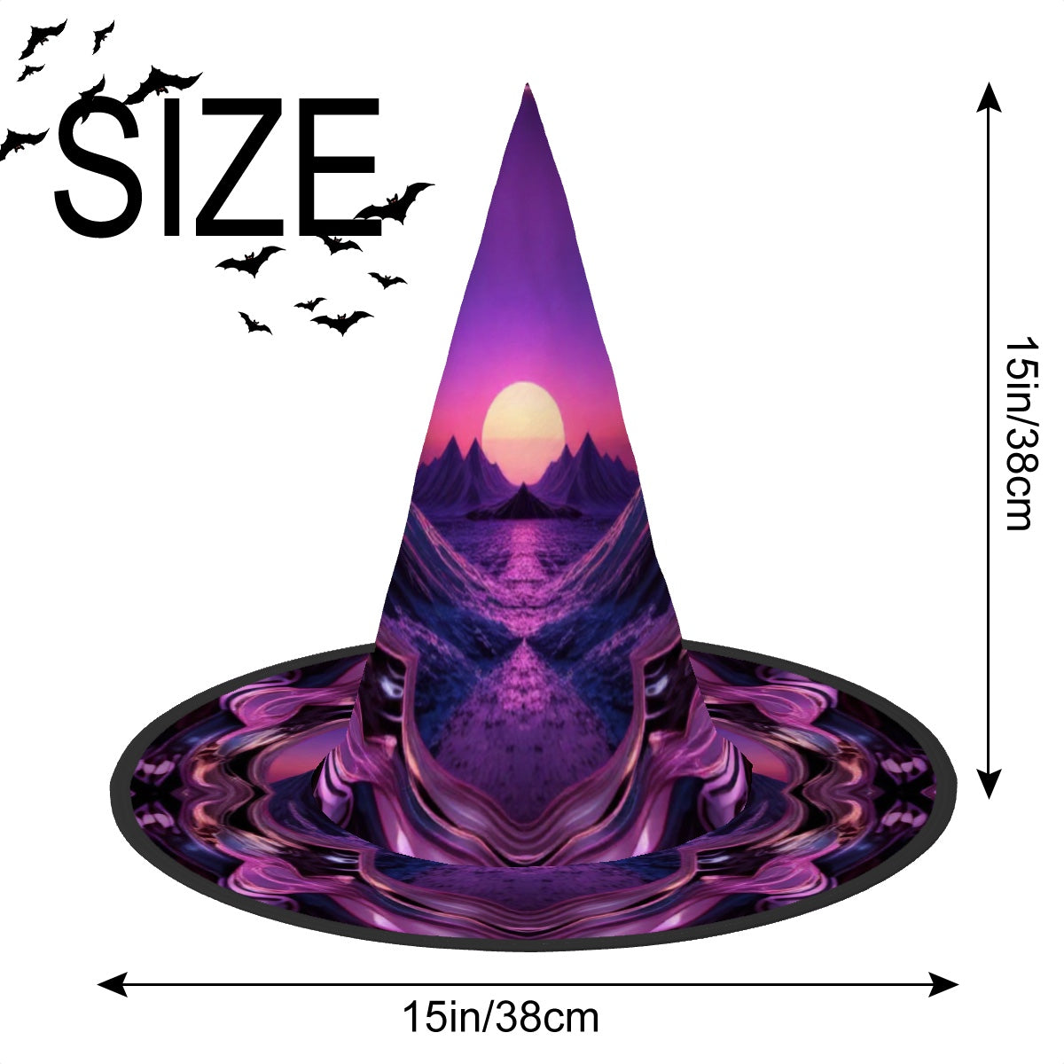 Halloween Witch Hat - Vaporwave I