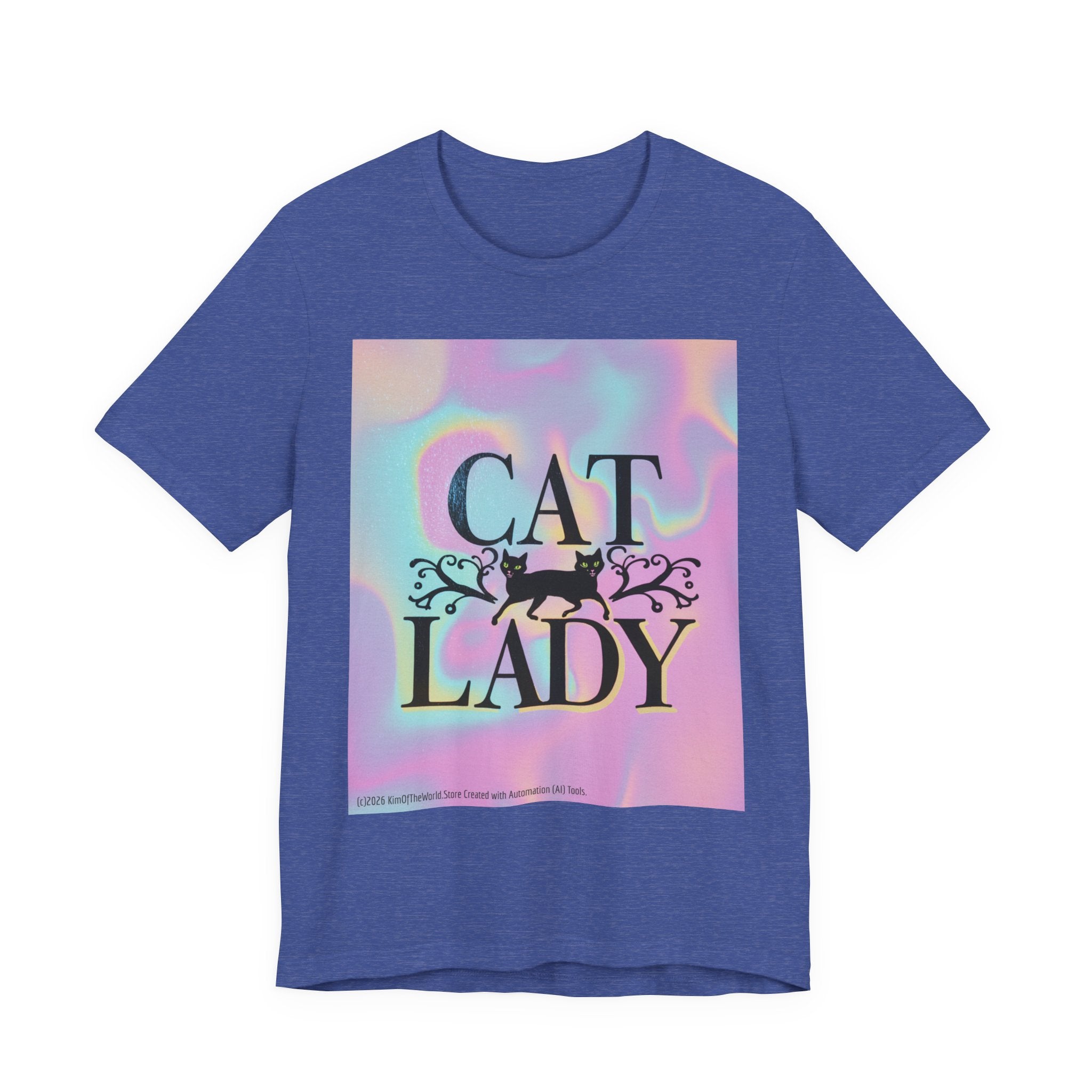 "Cat Lady" Tee —   Cute Catgirl T-Shirt