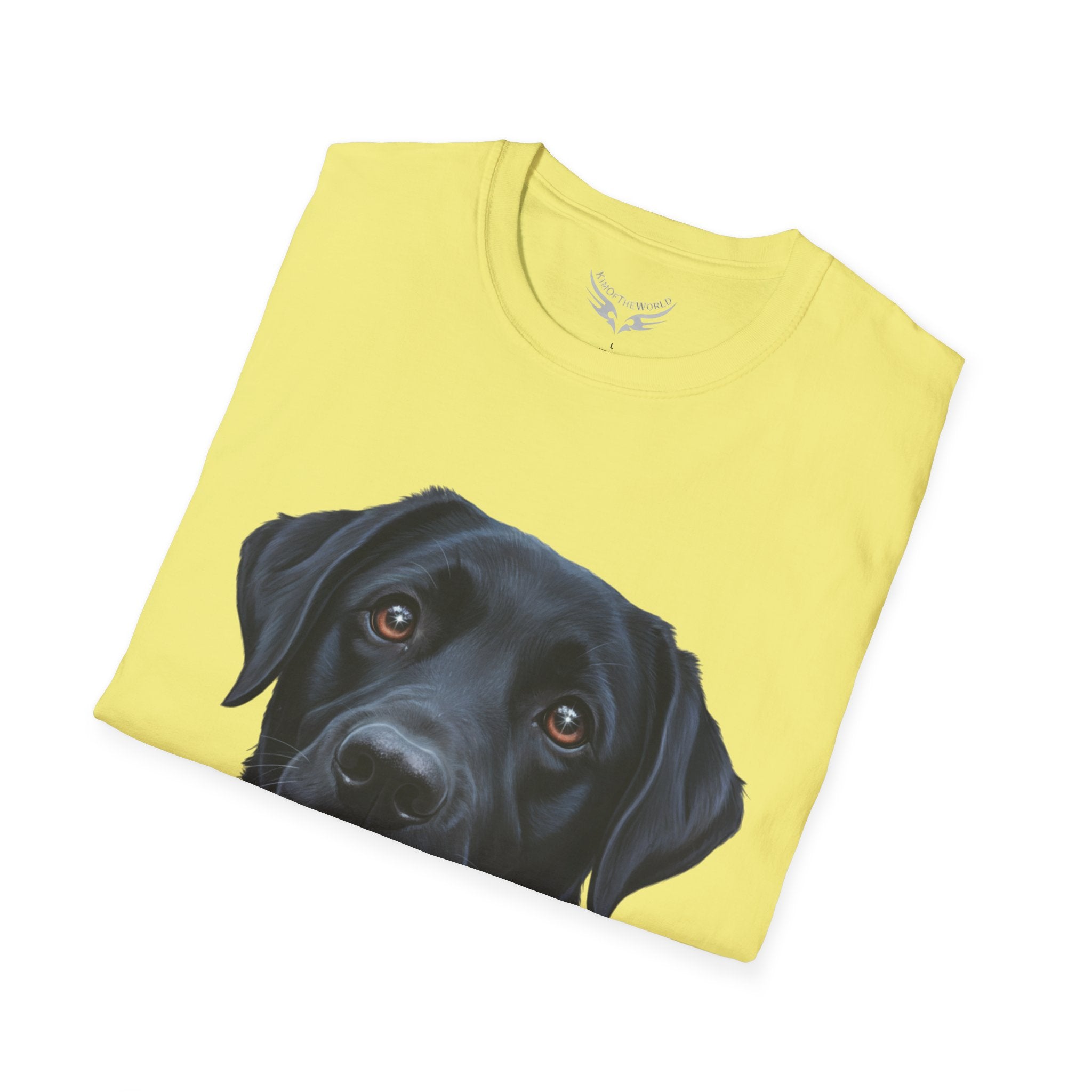 Black Labrador Retriever Dog Lab Parent Tee  - Softstyle T-Shirt