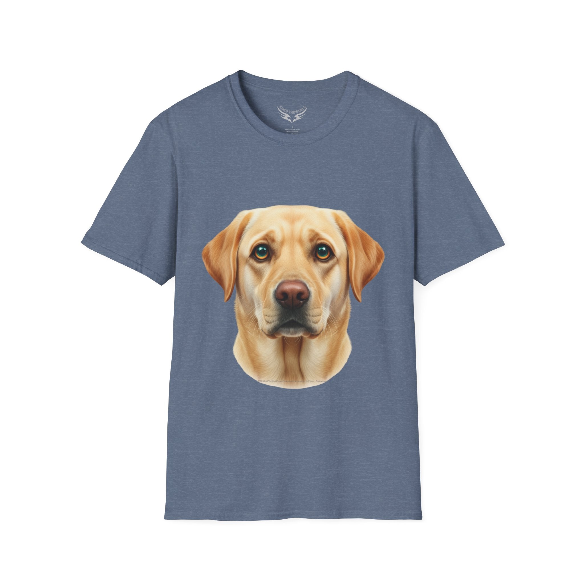 Yellow Labrador Retriever Dog Lab Parent Tee  - Softstyle T-Shirt