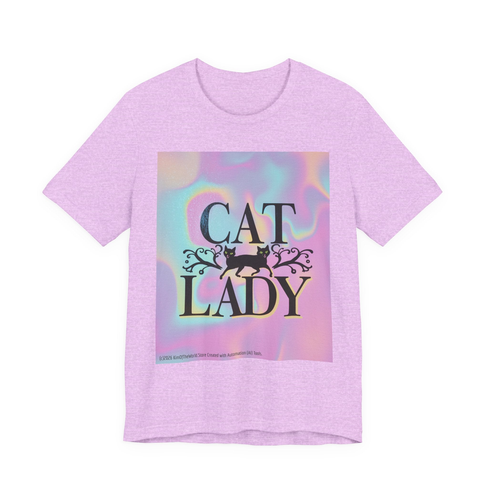 "Cat Lady" Tee —   Cute Catgirl T-Shirt