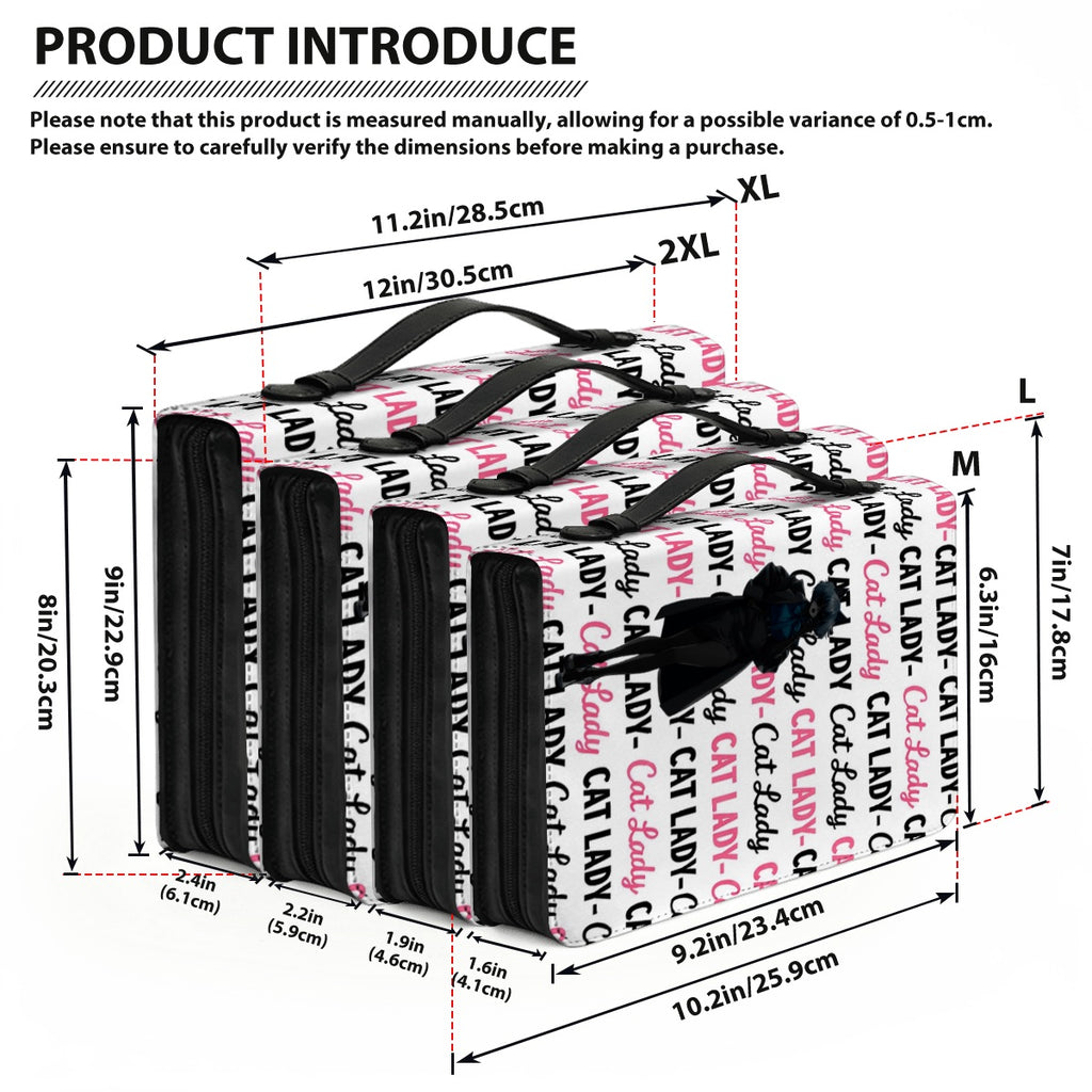 Cat Lady Leather Book/Bible Cover