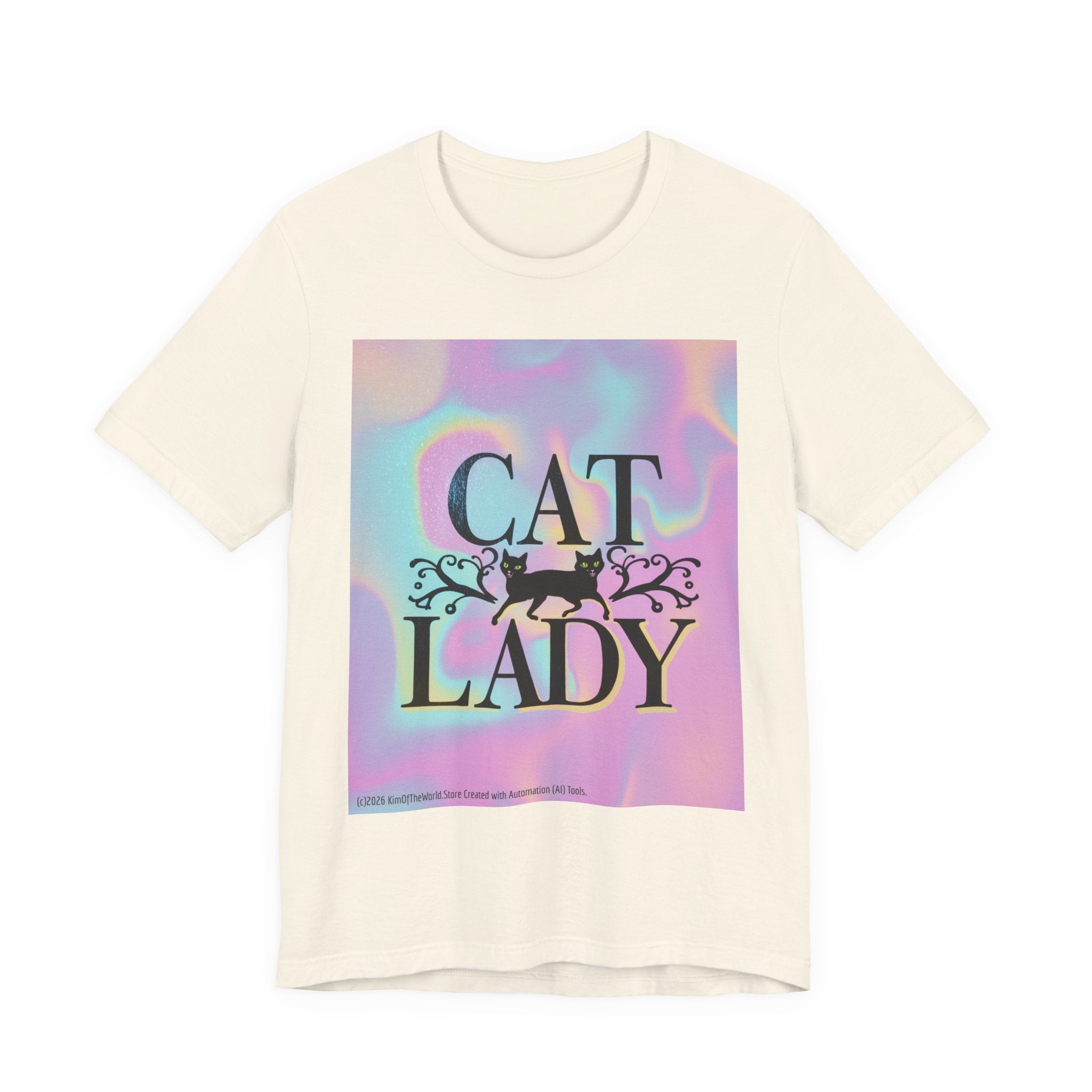 "Cat Lady" Tee —   Cute Catgirl T-Shirt