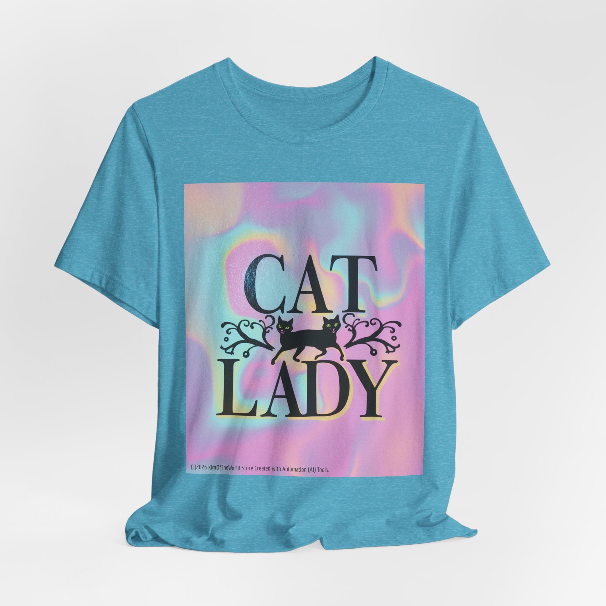 "Cat Lady" Tee —   Cute Catgirl T-Shirt