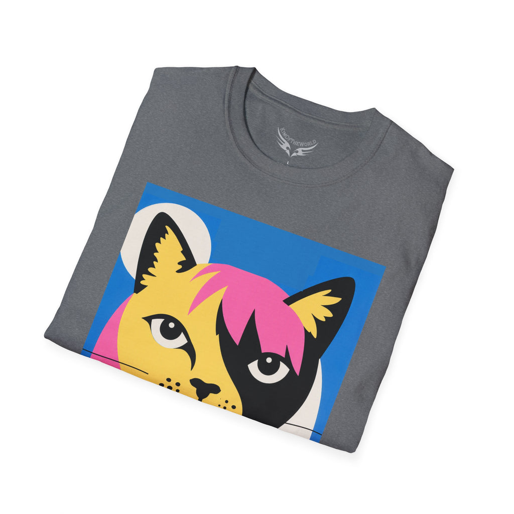 Cat Ladies Are Hot - Change the Narrative" Cat Lady Kitty Parent Tee  - Softstyle T-Shirt